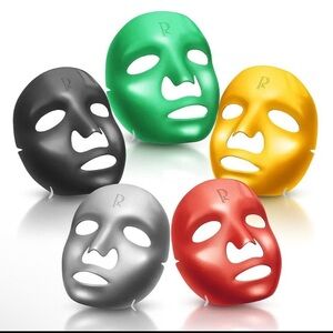 Predire Radiant Skincare Mask Set - Black, Green, Gold, Silver, Red